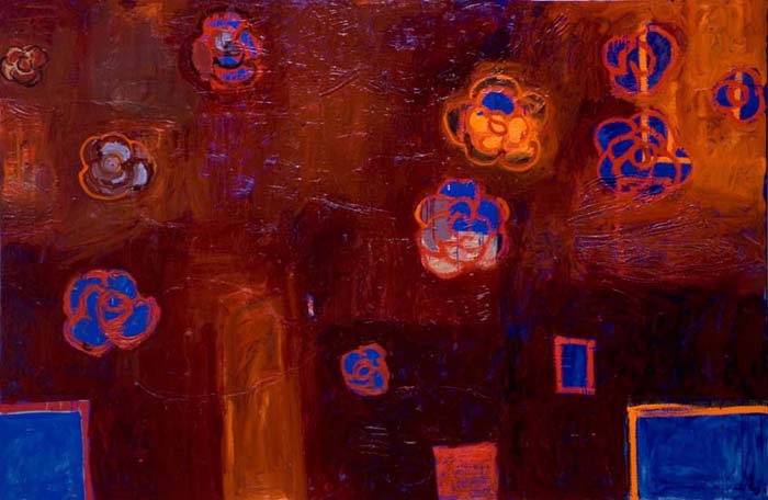 Ceremony, 2010, oil on canvas, 72x108in